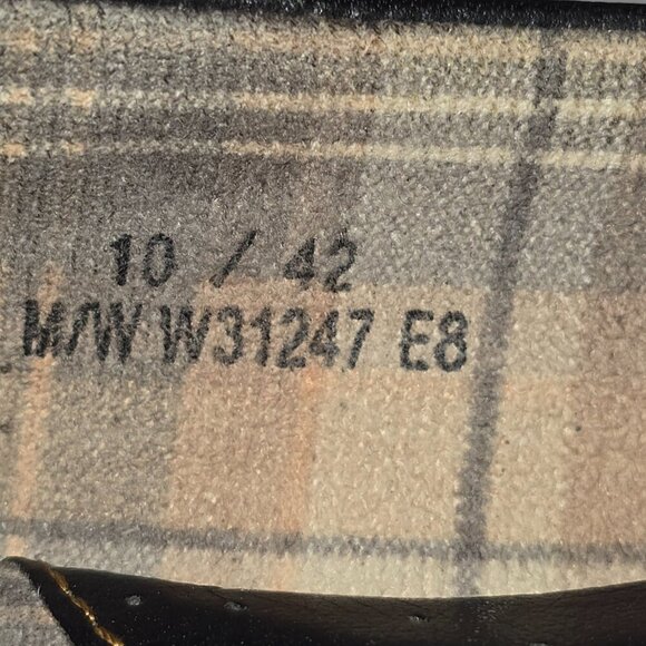 BORN BALLET FLATS BROWN LEATHER ROUND TOE WITH BUCKLE STRAP DESIGN EUC SIZE 10 - Picture 3 of 9